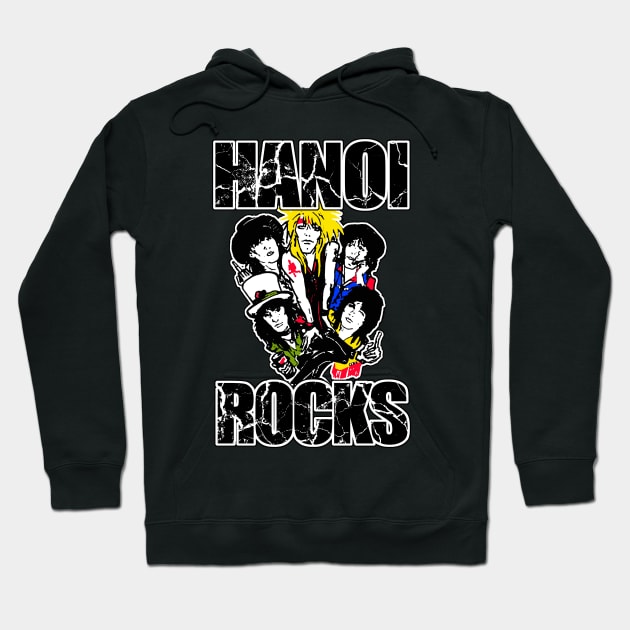 hanoi rocks Hoodie by gorgeouspot